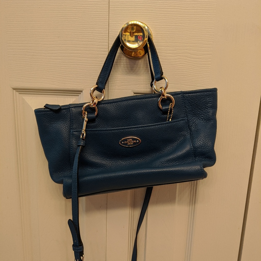Blue Coach Purse